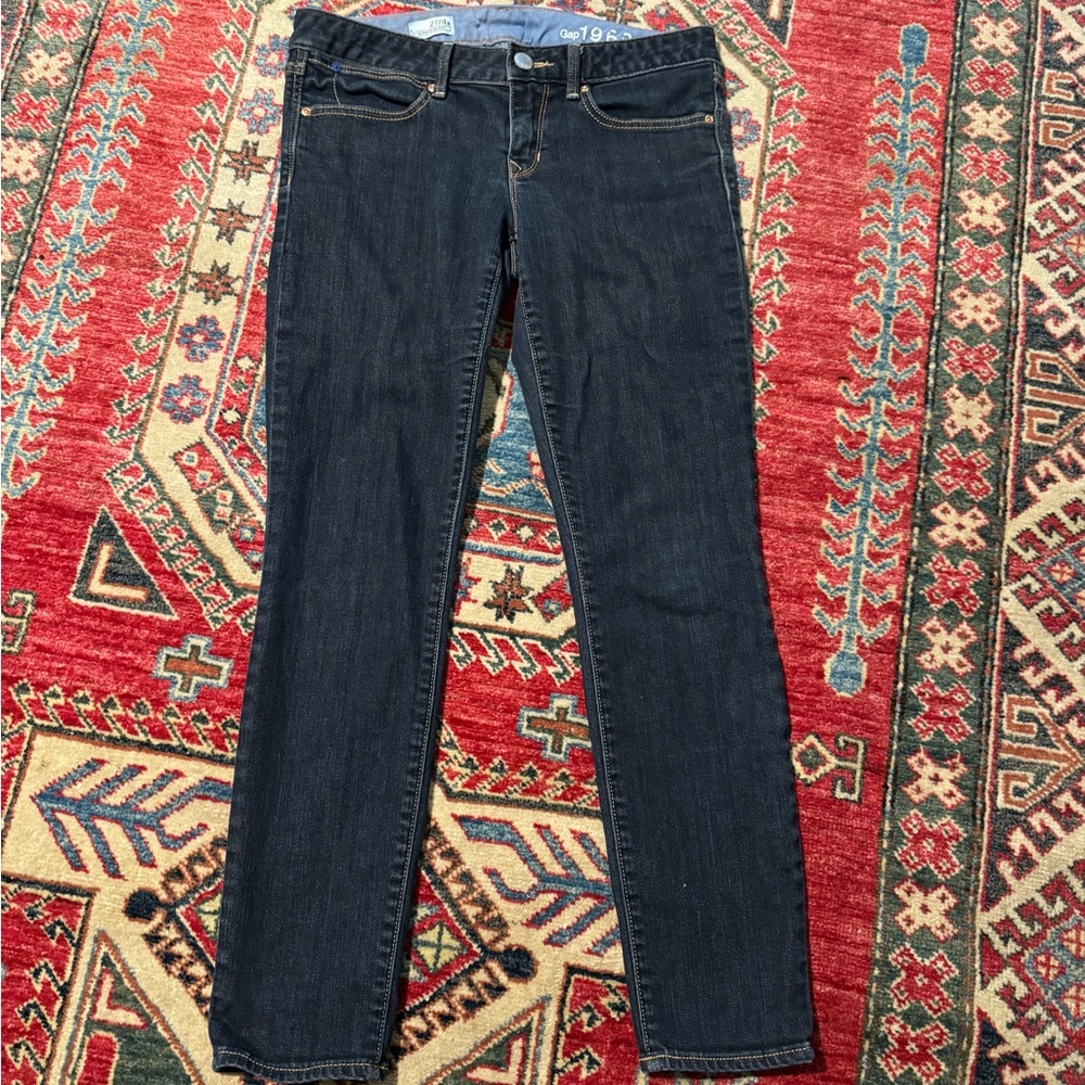 GAP Women's Dark Indigo Skinny Jeans